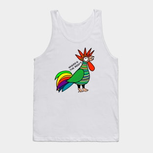 Colorful Rooster Tank Top